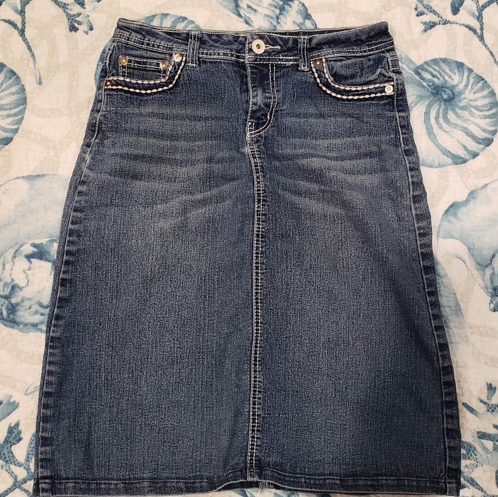 Girls Denim Skirt